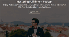 Desktop Screenshot of masteringfulfillment.com