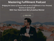 Tablet Screenshot of masteringfulfillment.com